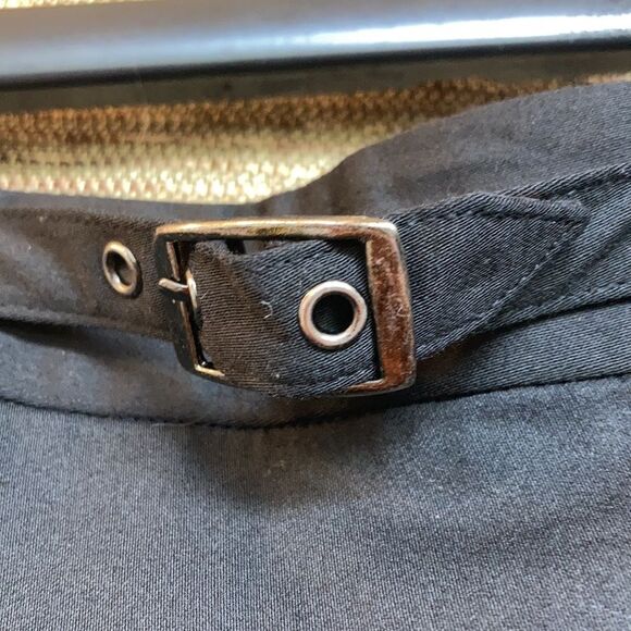 LOFT black lined pencil skirt - Picture 2 of 4